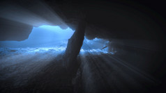 洞穴潜水魔法光