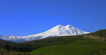 Elbrus山最高峰欧洲