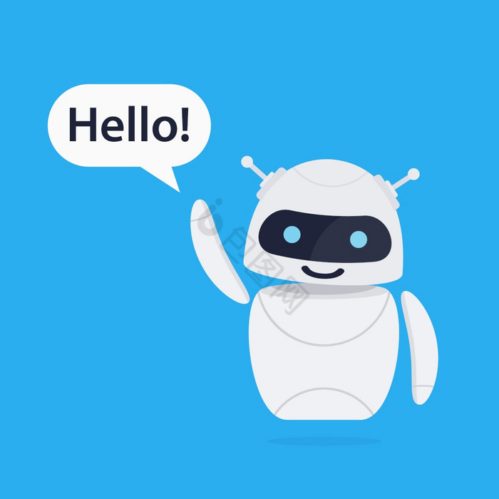 聊天机器人机器人的机器人说用户你好聊天机图片