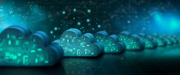 云计算技术互联网数据网络与技术背景云服务云存储概念渲染