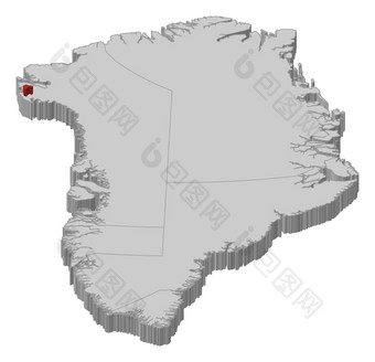 地图格陵兰岛极北之地空气<strong>基地</strong>突出显示政治地图奥地利与的几个市在哪里极北之地空气<strong>基地</strong>突出显示