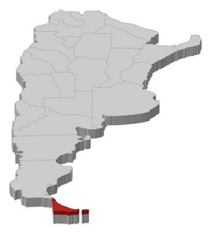 地图阿根廷土地的火突出显示政治地图阿根廷与的几个省在哪里土地的火突出显示