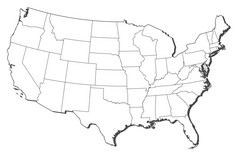 地图的曼联州政治地图的曼联州与的几个州