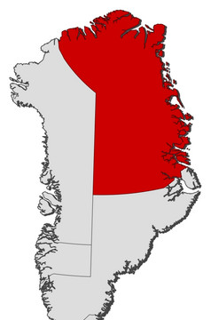 地图格陵兰岛东北格陵兰岛国家公园突出显示政治地图奥地利与的几个市在哪里东北格陵兰岛国家公园突出显示