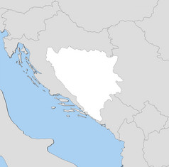 地图波斯尼亚而且黑塞哥维纳政治地图波斯尼亚而且黑塞哥维纳与的几个县