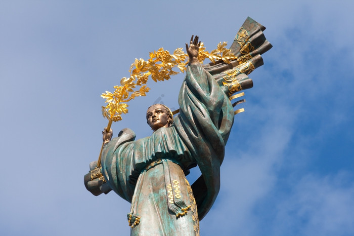 独立纪念碑基辅乌克兰图片