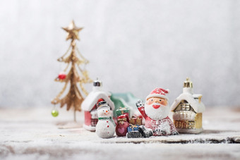 雪人圣诞老人老人准备好了圣诞节决议和高质量美丽的照片雪人圣诞老人老人准备好了圣诞节高质量和决议美丽的照片概念