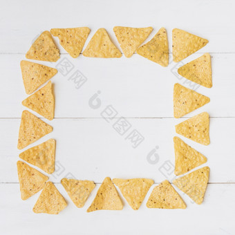 玉米粉圆饼芯片决议和高质量美丽的照片玉米粉圆饼芯片高质量和决议美丽的照片概念