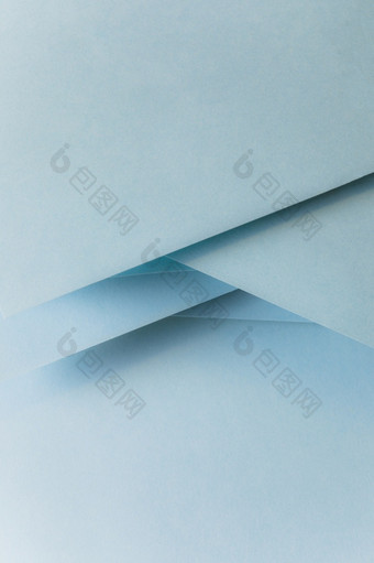 关闭柔和的蓝色的彩色的纸横幅美丽的照片关闭柔和的蓝色的彩色的纸横幅
