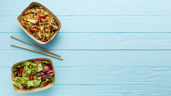 新鲜的沙拉中国人菜与高决议照片新鲜的沙拉中国人菜与高质量照片