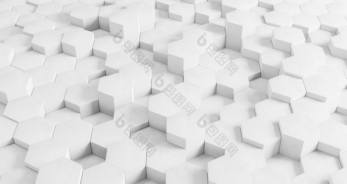 现代几何背景与白色六边形高决议照片现代几何背景与白色六边形高质量照片