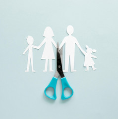 家庭离婚纸形状高决议照片家庭离婚纸形状高质量照片