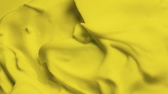 明亮的黄色的颜色泡沫与光滑的纹理壁纸