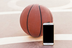 智能手机篮球法院