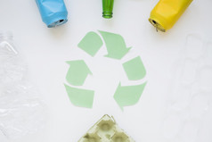 回收标志与垃圾