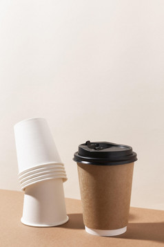 生物纸板纸杯咖啡
