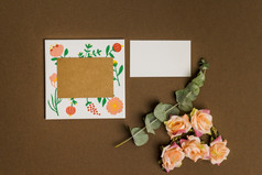 花装饰与表纸纸板