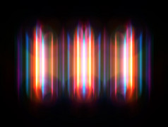 色彩斑斓的摘要辐射霓虹灯系列