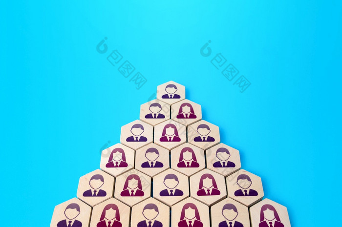 形成的形式金字塔经典形式组织管理职业生涯企业文化可靠的结构业务公司人员管理人类资源猎头