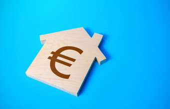 房子与欧元象征解决<strong>住房问题</strong>决定买租金真正的房地产成本估计搜索为选项选择住宅建筑财产价格估值评价