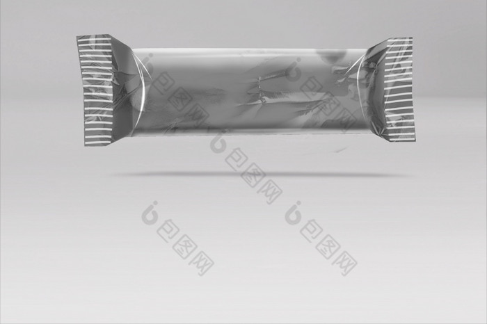 零食酒吧包装空白包空模板模拟现实的照片呈现