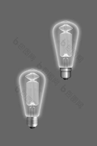 期间灯与光<strong>灯泡</strong>孤立的彩色的<strong>背景</strong>呈现插图适合为你的设计元素