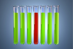 透明的测试管与彩色的液体化学分析概念包含剪裁路径透明的测试管与彩色的液体化学分析概念包含剪裁路径插图