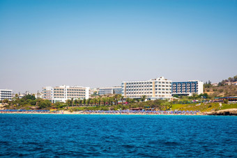 沿海行圣地纳帕与海滩和<strong>酒店</strong>法马古斯塔区塞浦路斯沿海行圣地纳帕与海滩和<strong>酒店</strong>法马古斯塔区塞浦路斯