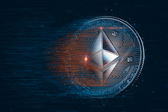 ethereum数字货币插图包含剪裁路径ethereum数字货币插图包含剪裁路径