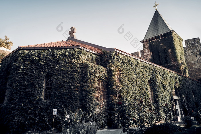 鲁济卡小玫瑰教堂的贝尔格莱德堡垒贝尔格莱德塞尔维亚鲁济卡小玫瑰教堂的贝尔格莱德堡垒