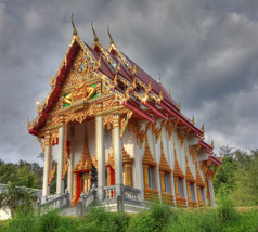 佛教寺庙普吉岛泰国HDR图像