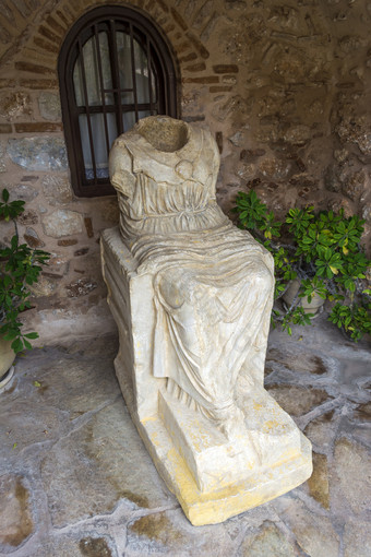 雕塑从的别墅希 律阿提克斯的院子里楼口修道院雕塑从的别墅希 律阿提克斯的院子里楼口修道院