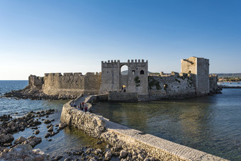 methoni希腊8月的methoni<strong>威尼斯</strong>堡垒的伯罗奔尼撒半岛美塞尼亚希腊的城堡methoni是建的<strong>威尼斯</strong>人后的methoni<strong>威尼斯</strong>堡垒的伯罗奔尼撒半岛美塞尼亚希腊