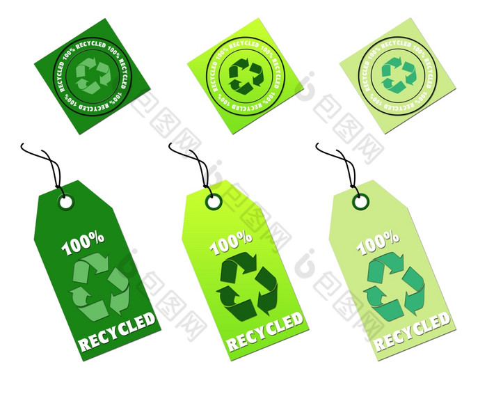 回收标签为环境设计