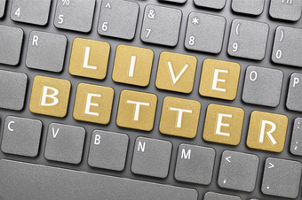 棕色（的）生活更好的键盘