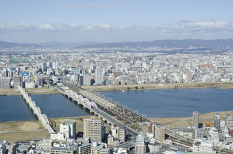 全景视图<strong>大阪</strong>湾全景视图<strong>大阪</strong>湾从的周围山