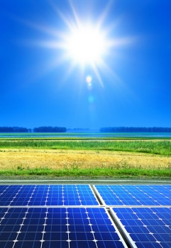 太阳能细胞<strong>数组</strong>的场可再生能源