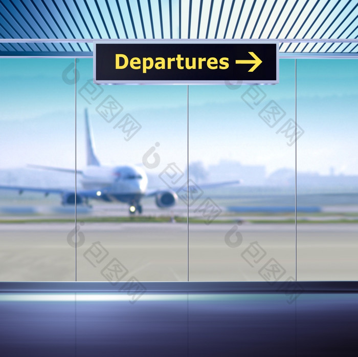 旅游信息标志机场国际语言