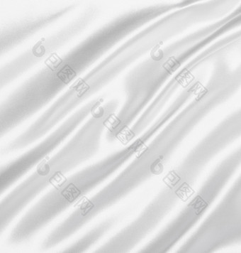 光滑<strong>的优雅的</strong>白色丝绸可以使用婚礼背景