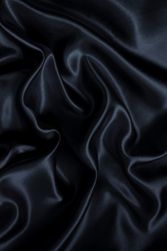 光滑的优雅的黑色的丝绸可以使用背景