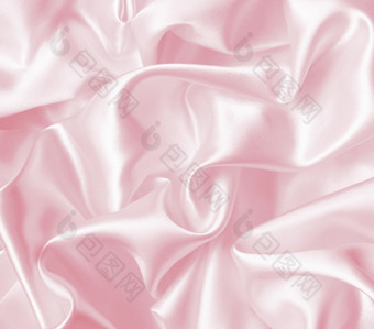 光滑的优雅的粉红色的丝绸可以使用<strong>婚礼背景</strong>