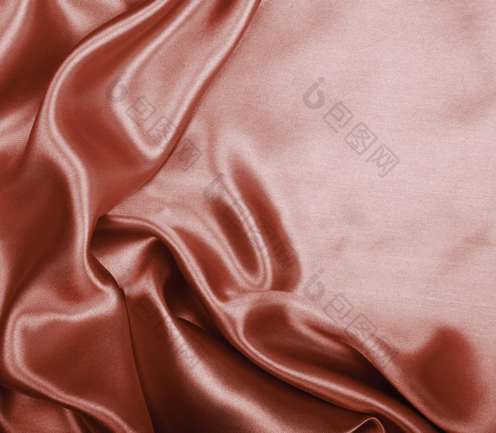 光滑的优雅的棕色（的）巧克力丝绸缎可以使用背景