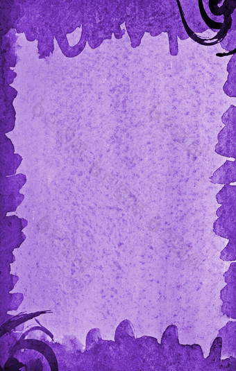 摘要淡<strong>紫色水</strong>彩纸纹理可以使用背景