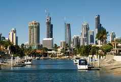 高层建筑公寓建筑冲浪者天堂昆士兰澳大利亚