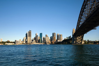 的巨大的钢结构的<strong>港</strong>口桥悉尼<strong>澳</strong>大利亚