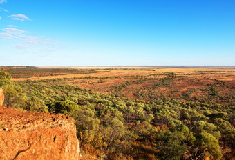 风景周围的远程小镇温顿西方昆士兰澳大利亚这场景是捕获从的注意的澳大利亚年龄恐龙复杂的哪一个关于公里从的小镇