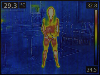 热图像人类身体