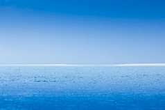 沙子酒吧的热带蓝色的海洋周围史翠伯克岛昆士兰澳大利亚