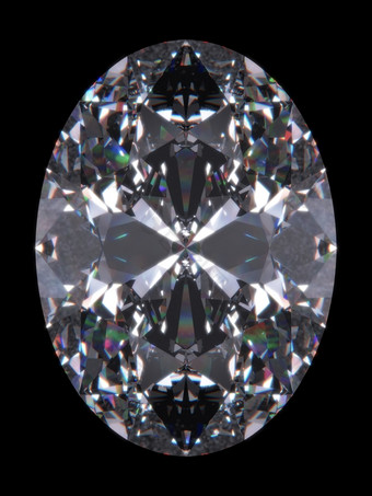 钻石椭圆形减少钻石<strong>系列</strong>孤立的珠宝<strong>系列</strong>