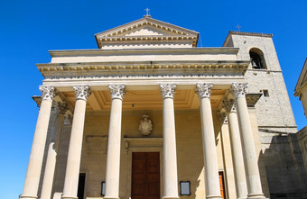 教堂三马里诺教堂minore三马里诺重伤的共和国三马里诺